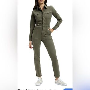 Good American Long Sleeve Jumpsuit NWT